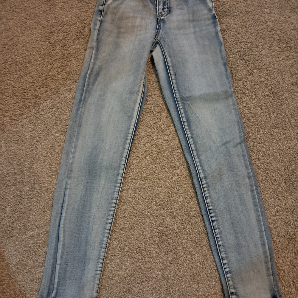 Wax Jean Women's Skinny Light Blue Jeans
